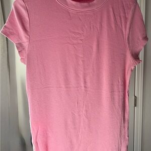 Pink Short Sleeve Top